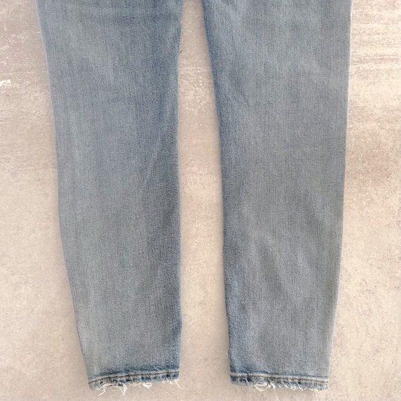 AGOLDE Sophie Mid-Rise Skinny Jean With Chewed Hem & Waistband, 25 - Picture 13 of 14